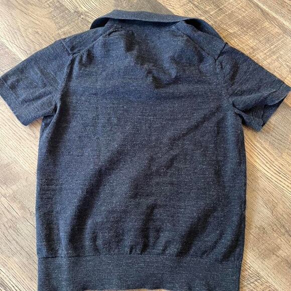 Buck Mason Vintage Knit Polo • Men’s Small • Navy • 100% Cotton - Picture 2 of 4